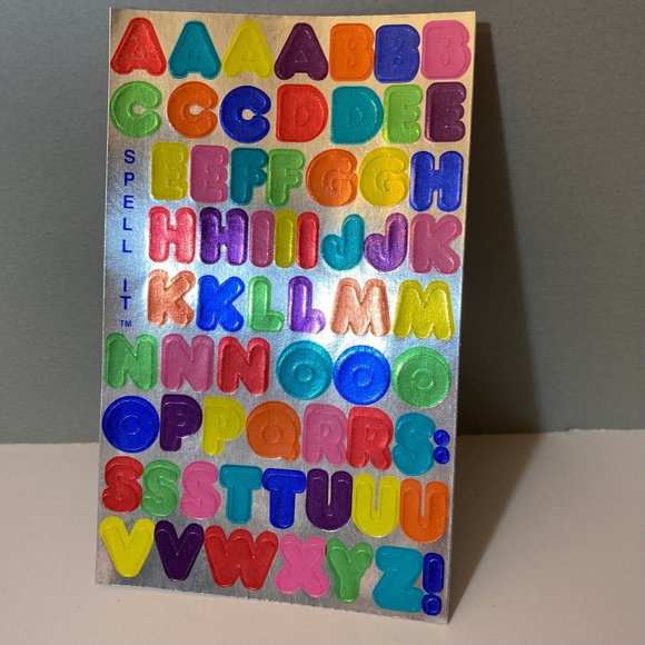 Vintage Sandylion Stickers Animals Alphabet Letters & Numbers - Picture 4 of 8